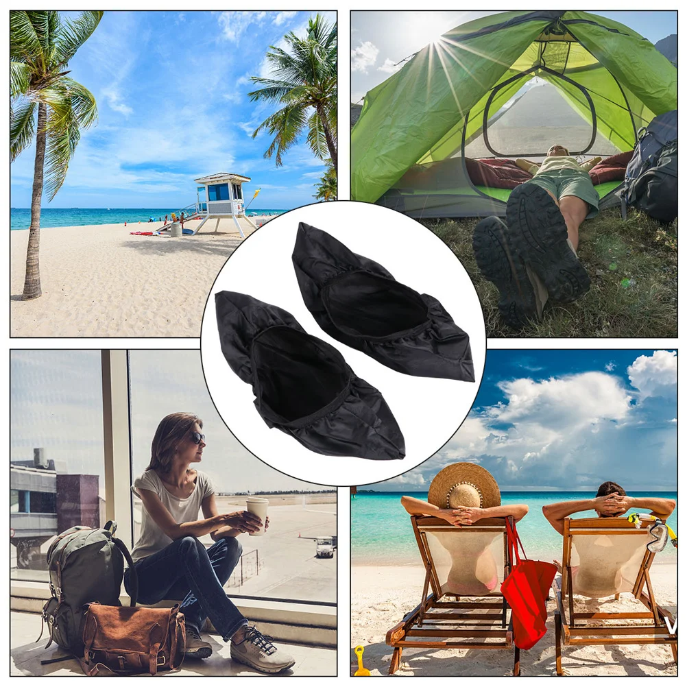 

2Pairs Boot Covers for Skating Comfortable Long-Lasting Color Match Skating Outfit Protective Supplies Ice Skate Covers