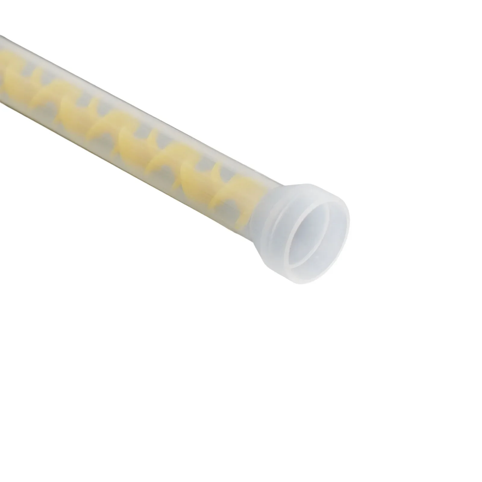 10PCS Mixing Tube 10-18 AB Glue with Screw Lock and Bayonet Connection for Precise Mixing of Epoxy Silicone and Polyurethane