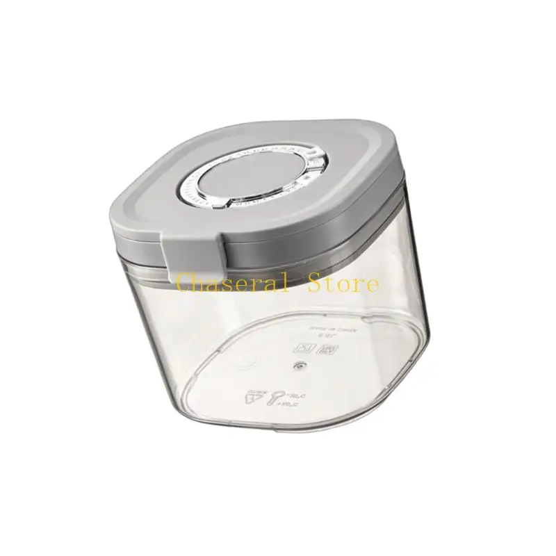 E7CE Baby Feeding Storage Container Double Sealed Lid Freshness Travel Size Powder With Time Track Dials