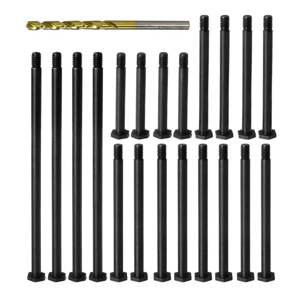 For TRXS 1/5 Large X6S/8S XRT Metal Hardened Front And Rear Suspension A-Arm PIN Pin Durable