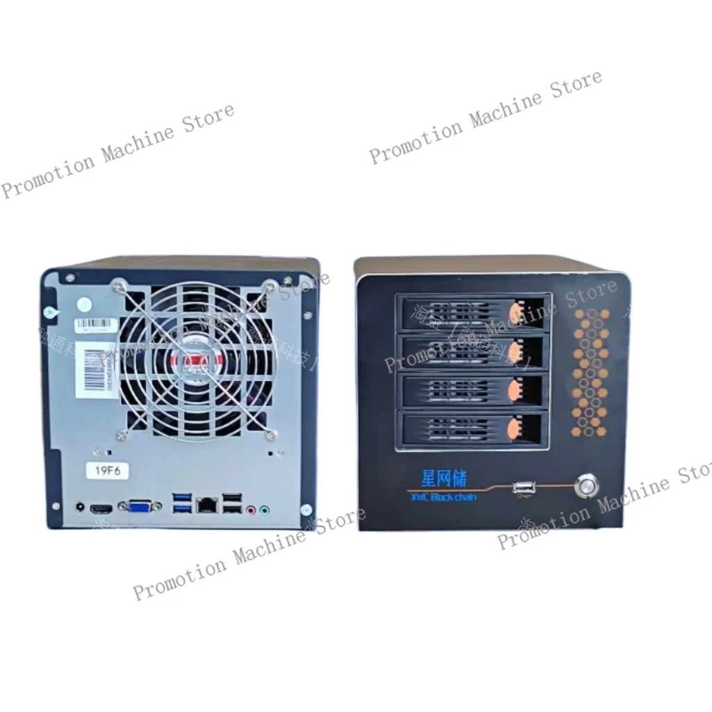 معالج NAS Black Synology، AMD-A6 رباعي النواة، نظام التركيب الافتراضي 7.2.1، أو نظام Win System Feiniu OS، تخزين البيانات J1900 #1