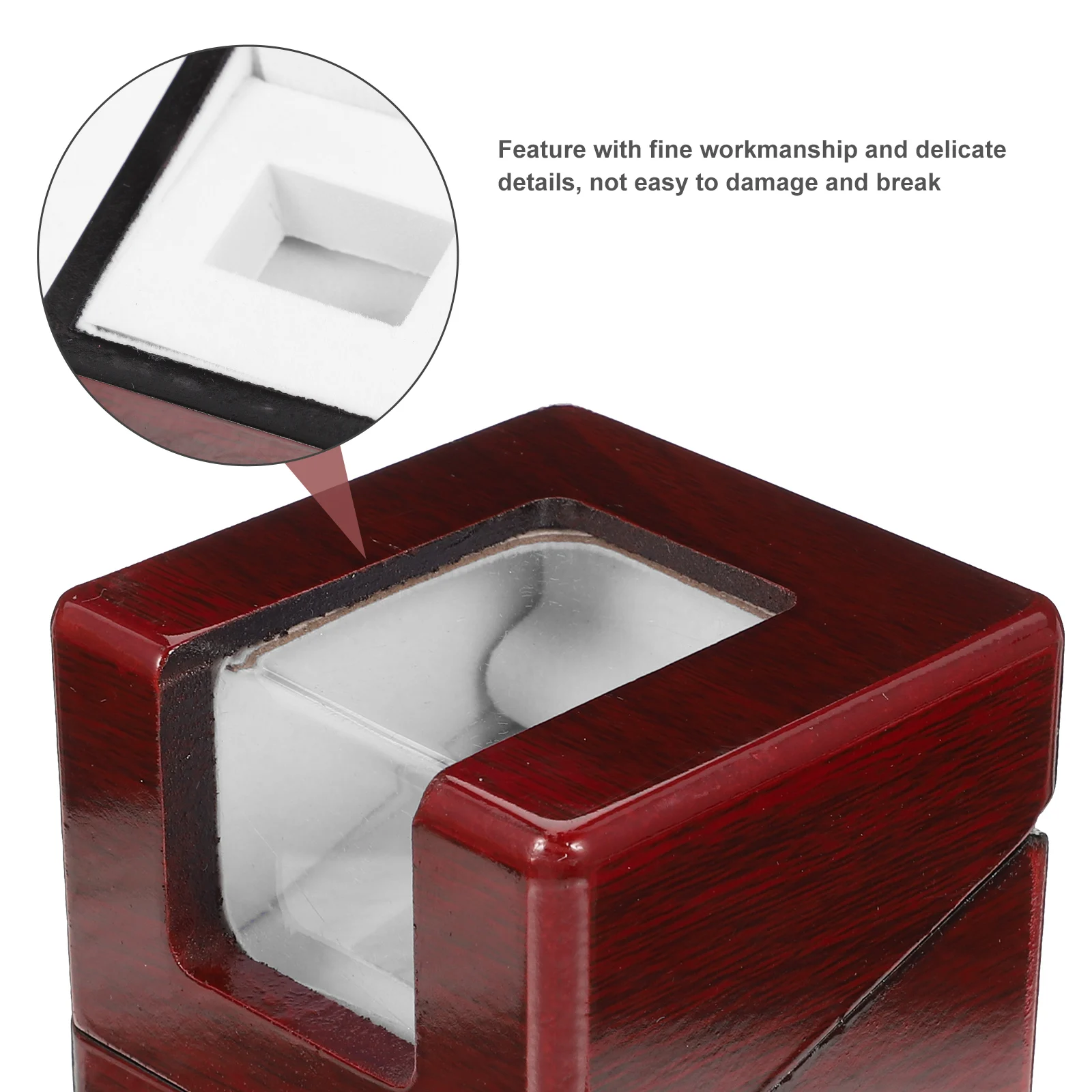 

Box Jewelry For Storage Portable Ring Case Household Jewelry Box Creative Ring Case Sturdy Structure Dust Scratch Protection