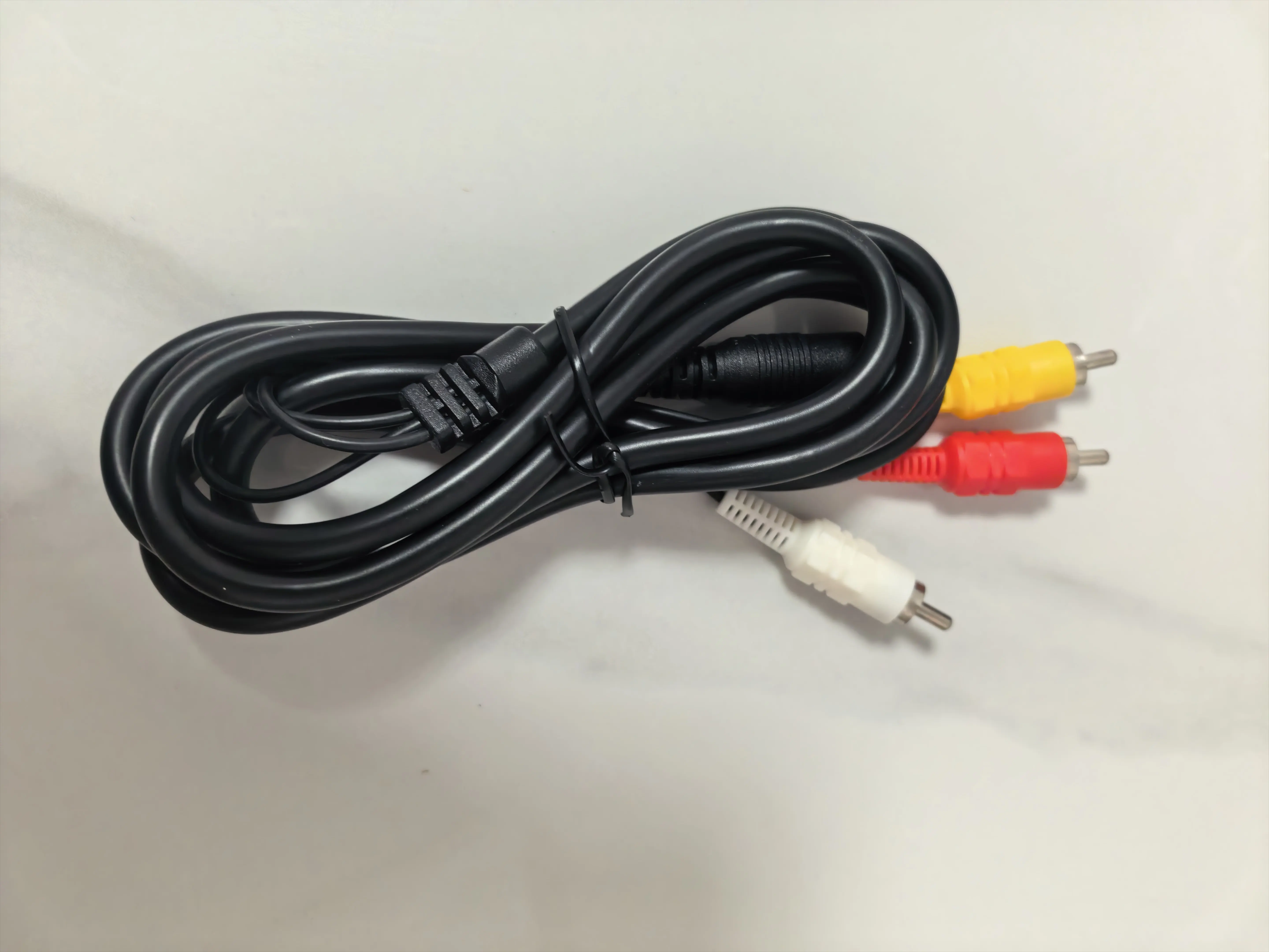 10 Pcs1.8m AV Cable for SEGA Genesis II III/MD 2/3 Wire Audio Video 3RCA to 9pin Cable for Mega Drive Extension Cord