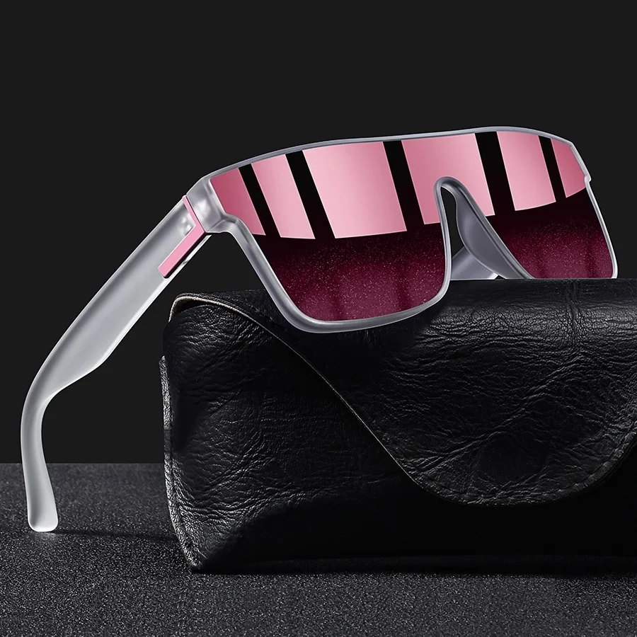 New Model One-Piece Lens Vintage Sunglasses Classic Men Women Outdoor Sports Fishing Driving Skiing Cycling Climbing Eyewear