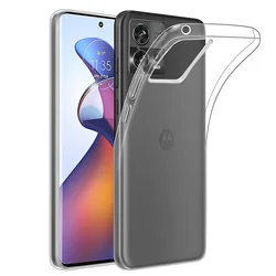 Crystal Ultra Thin Clear TPU Soft Case for Motorola MOTO Edge 70 Pro 60 Neo 50 40 30 20 E15 Transparent Back Cover Shell Fundas