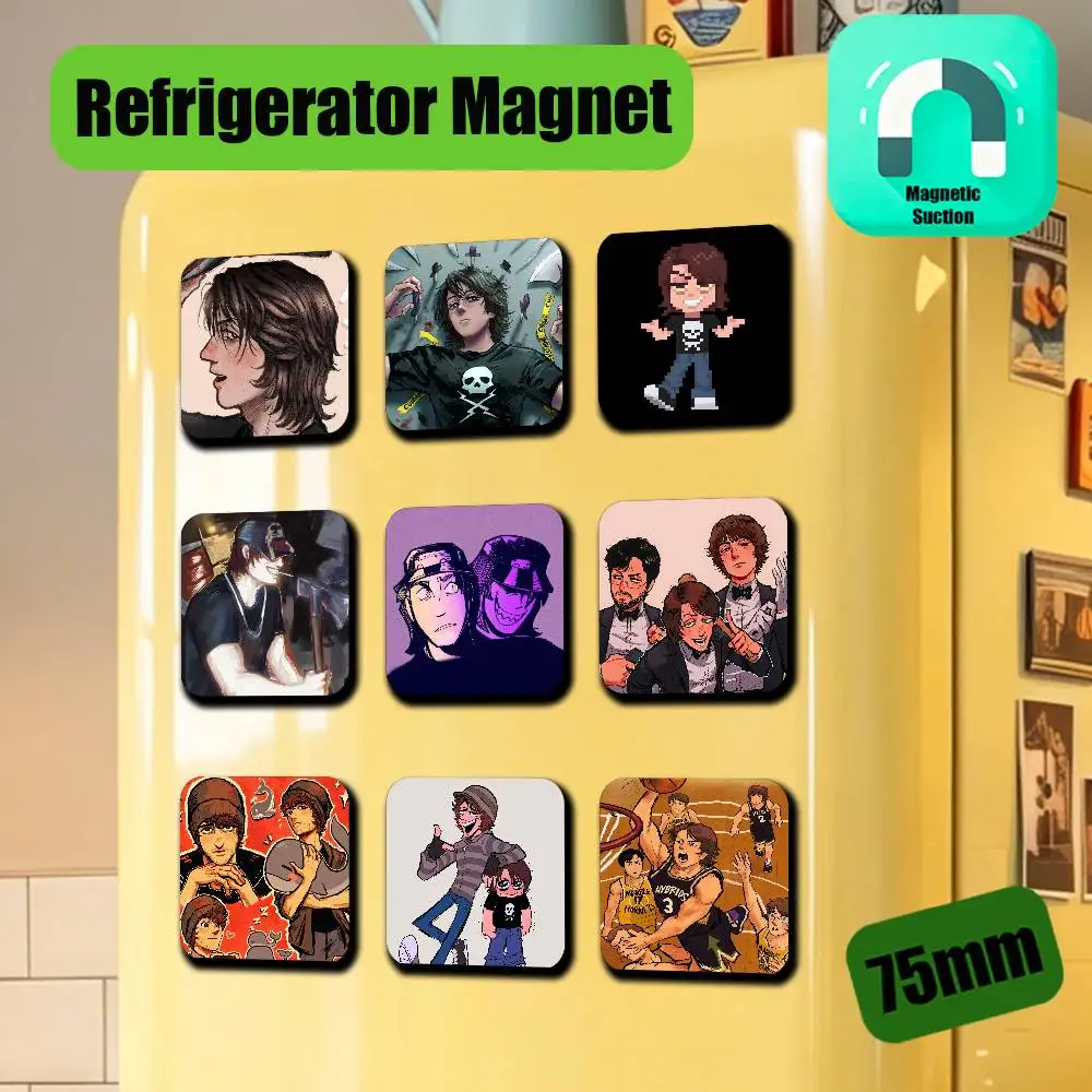 For Evan Myers HABIT EverymanHYBRID EMH Refrigerator Magnets Metal Icebox Cabinet Custom Fridge Magnetic Decoration Gift