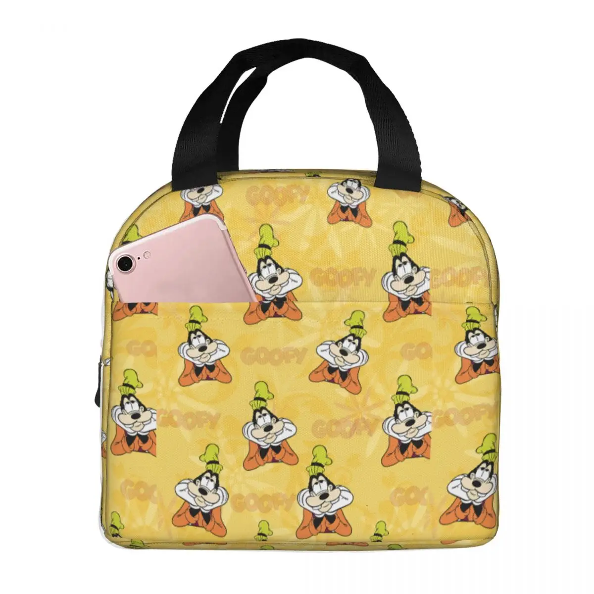 

Custom G-Goofyes Anime Portable Lunch Box Women Multifunction Cartoon Thermal Cooler Food Insulated Lunch Bag School Student