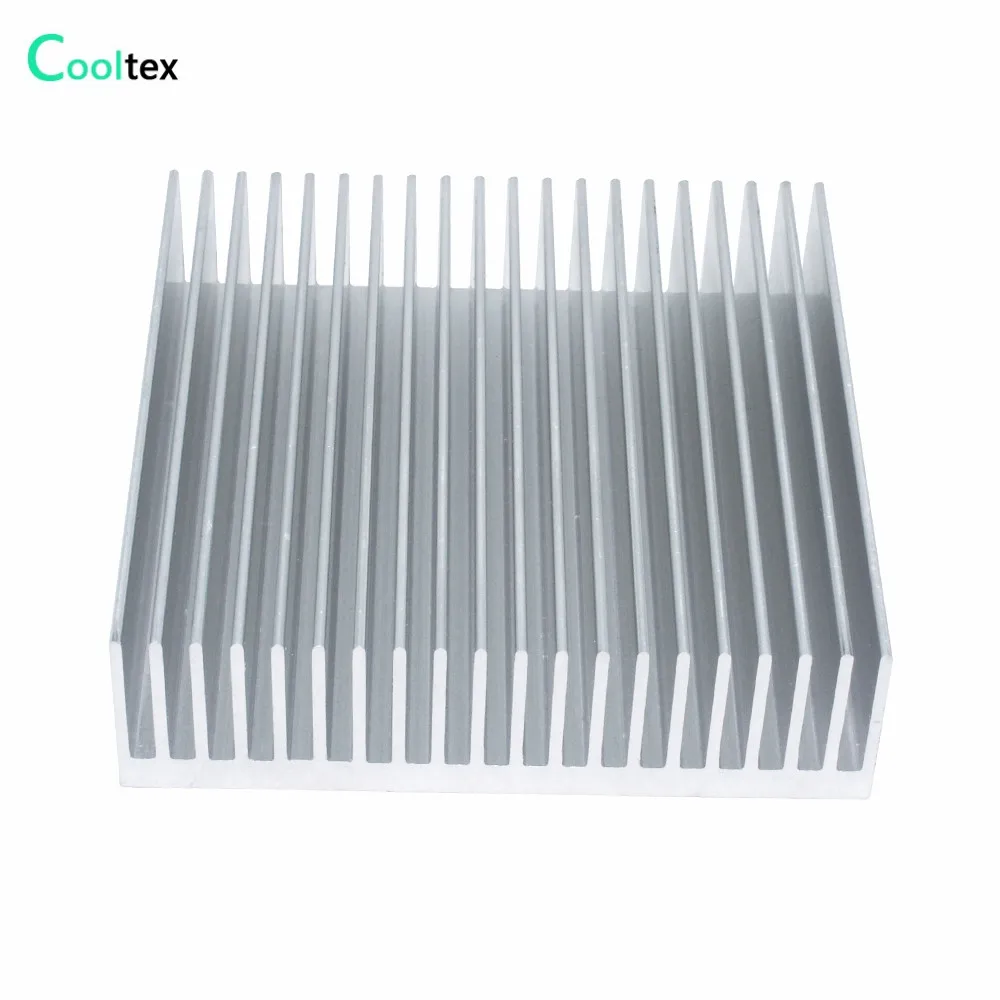 90x90x25mm Aluminum Heatsink Heat Sink Radiator Cooler for LED Chip Electronic heat dissipation Cooling
