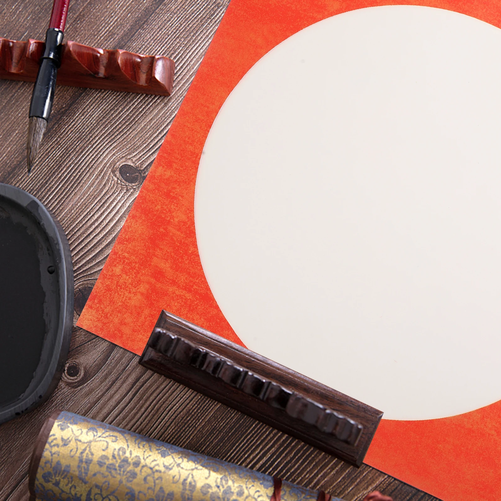 

10 Sheets Vintage Xuan Rice Paper Thickened Chinese Calligraphy Paper for Brush Writing Painting Drawing Art Craft Professional