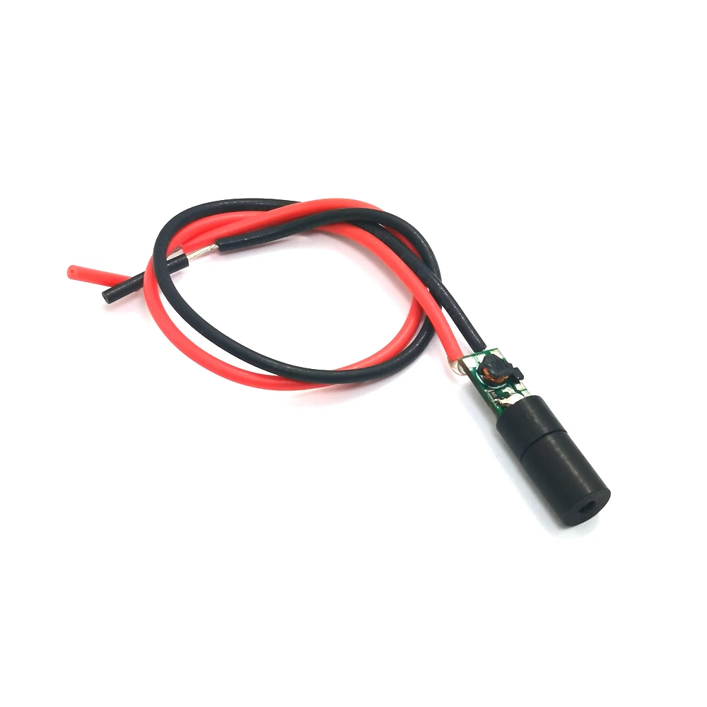 Green Light Laser Module 520nm 5mW Dot Laser Module Positioning 6mm 