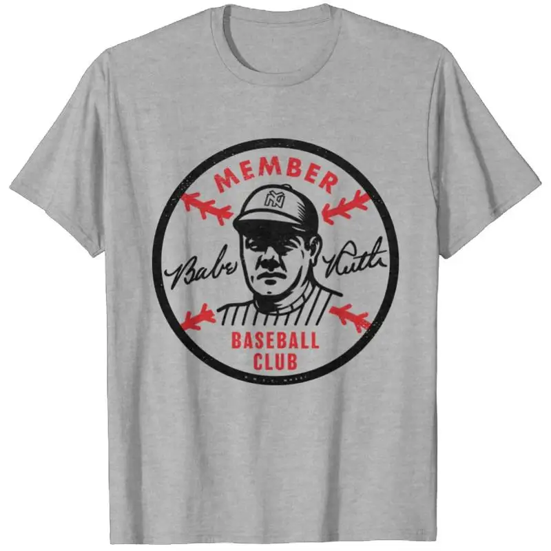 Babe Ruth Baseball Club Pin T-Shirt