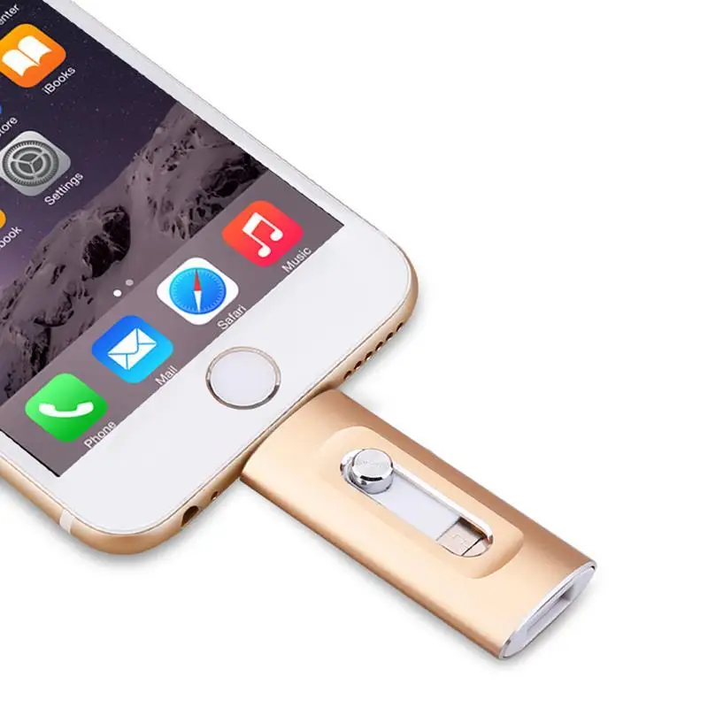 4-in-1 USB 3.0 Flash Drive for iPhone & Type-C & Android & PC, External Storage Drive 64GB-1TB,Memory Stick PenDrive Thumb Drive