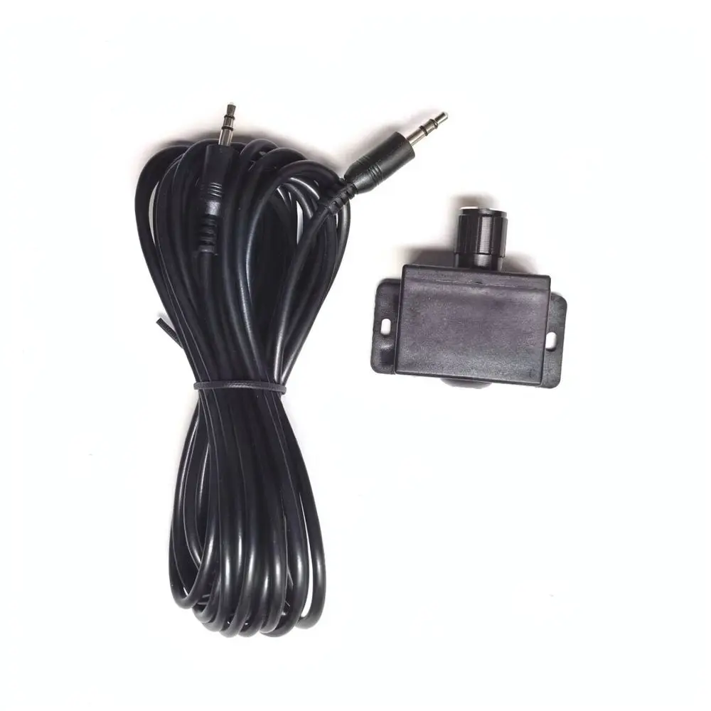 Universal Audio Signal Gain Controller For Mercedes Car Amplifier Sound Volume Adjuster With Five Meter Aux Cable Accessory