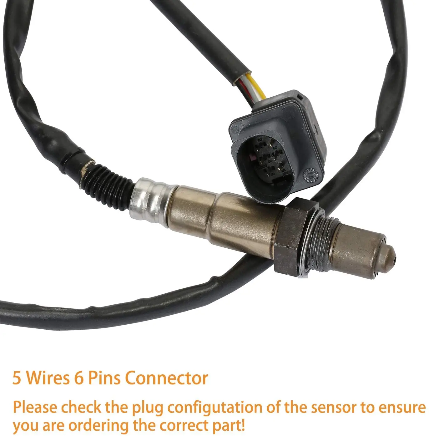 0258017025 Lambda O2 Exhaust Gas Oxygen Sensor For V W Skoda Audi LSU 4.9 Wire Band OE#0 258 017 025 30-2004