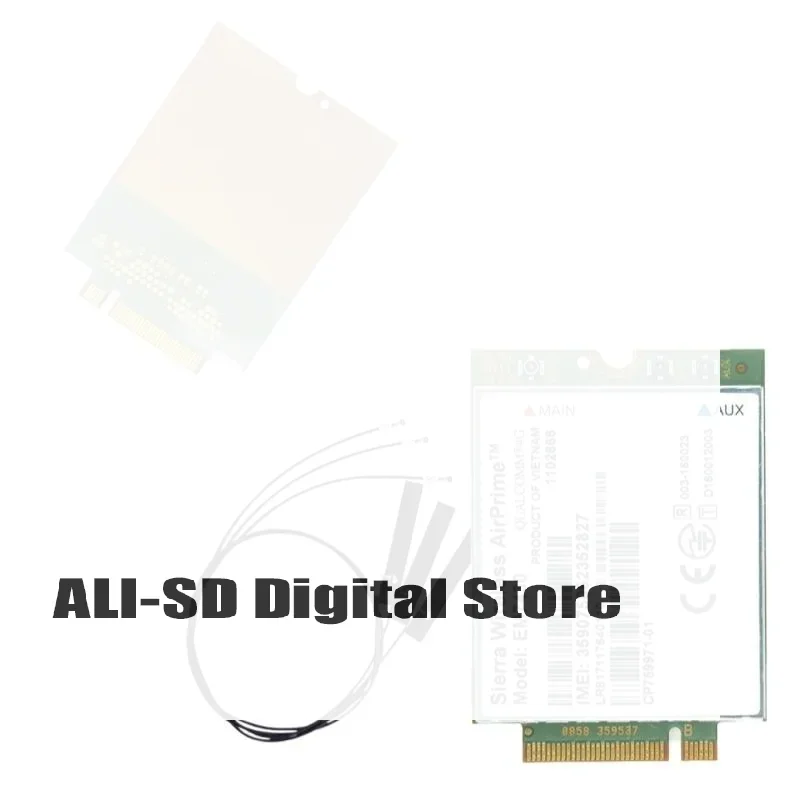 1 Set SCHEDA 4G 300Mbps WWAN Wireless EM7455 1103582 FDD/TDD LTE Cat6 NGFF M.2 MODULO 4G Per Laptop E Router 4G