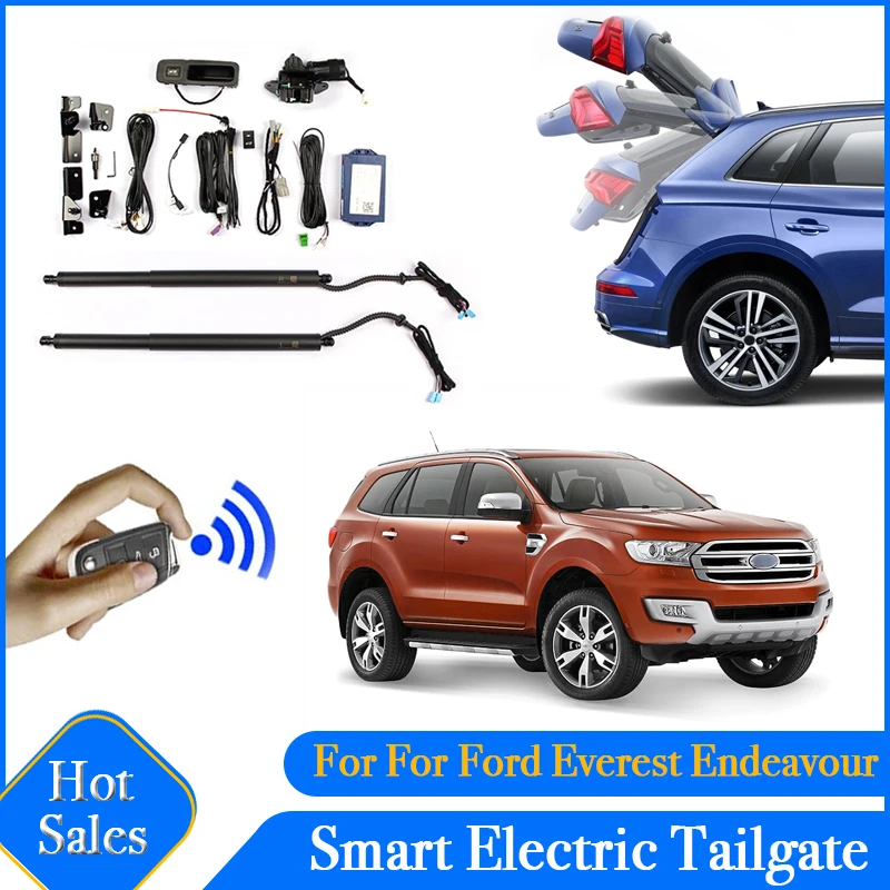 Car Power Trunk Opening Electric Suction Tailgate Intelligent Tail Gate Lift Strut For Ford Everest Endeavour U375 UA 2015~2024