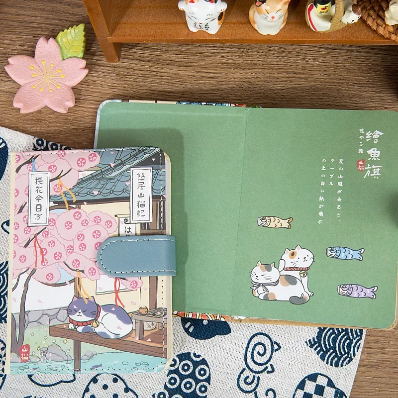 caderno-com-fecho-magnetico-em-pu-dourado-caderno-de-estilo-japones-com-gato-lynx-diario-planejador