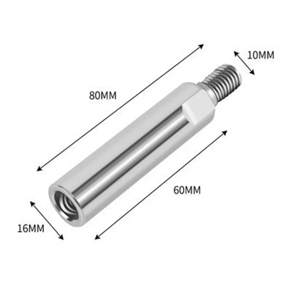

Набор удлинительных шатунов для угловой шлифовальной машины 6 см, нержавеющий, устойчивый к коррозии, простая установка, комплект удлинительных шатунов с резьбой