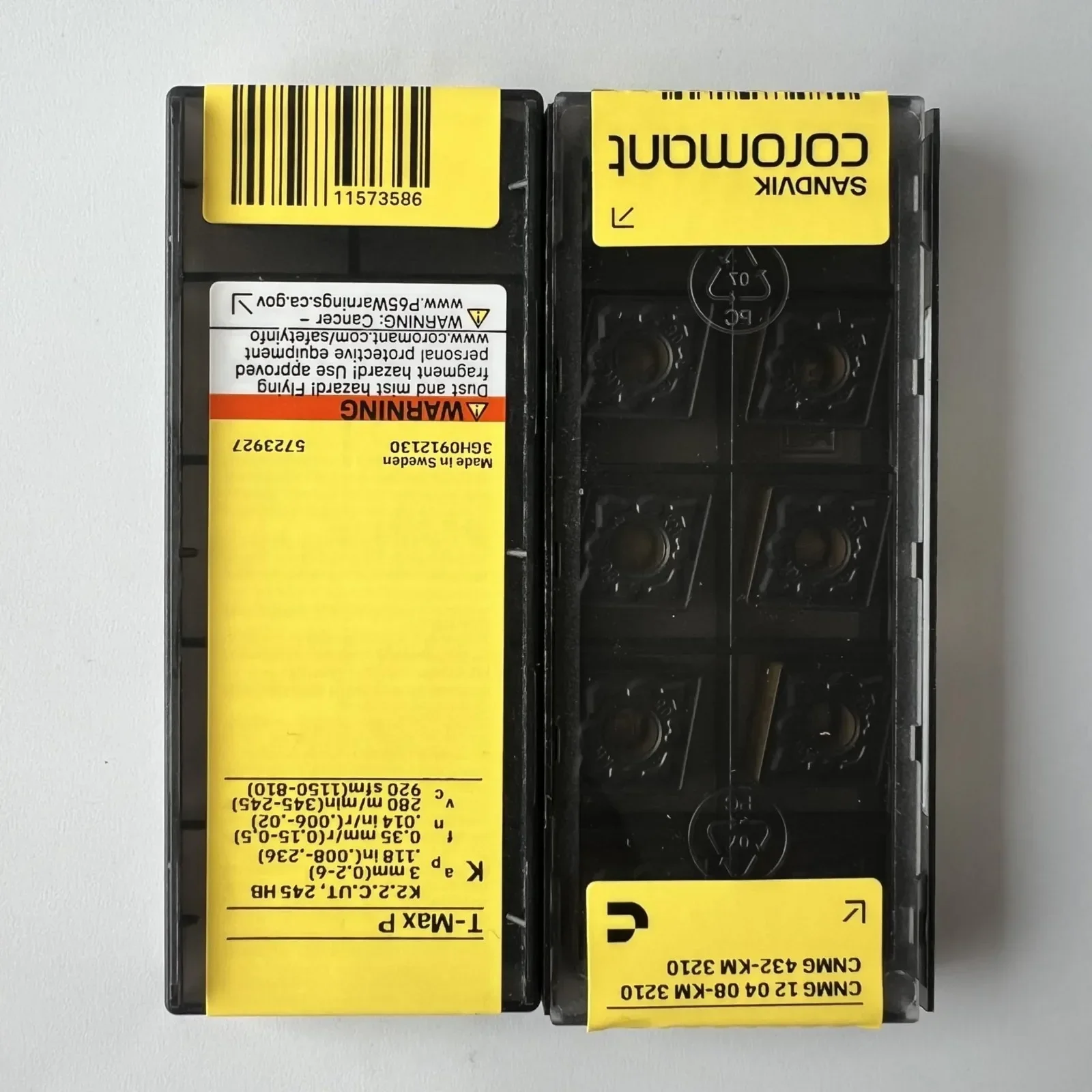 

SANDVIK-Coromant / CNMG120408-KM 3210 / 10 Pcs