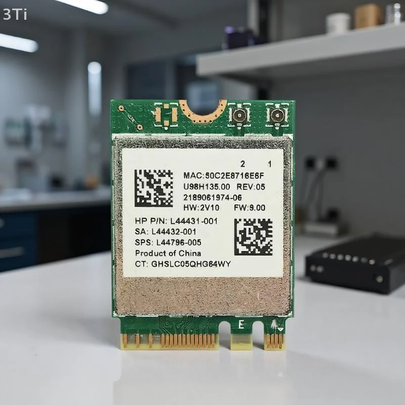 Set di schede Wi-Fi RTL8822CE M2 - Connettore IPX, 2,4 Ghz, compatibile Bluetooth, dual band 802.11ac 1200 Mbps