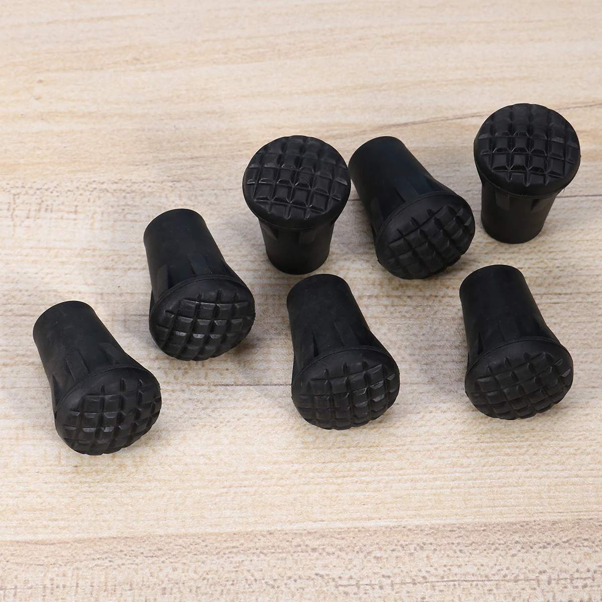 

40 Pcs Trekking Pole Cover Hiking Accessories Tip Crutch Stuff Travel Protectors