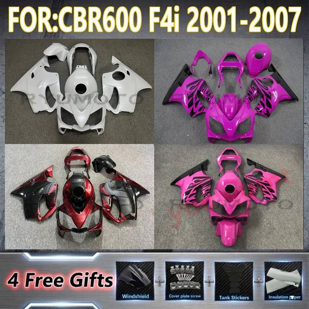 Carene in ABS di Alta Qualità per Honda CBR600 F4i CBR 600F4i 2001-2007 2002 2003 2004 2005 Carrozzeria Moto