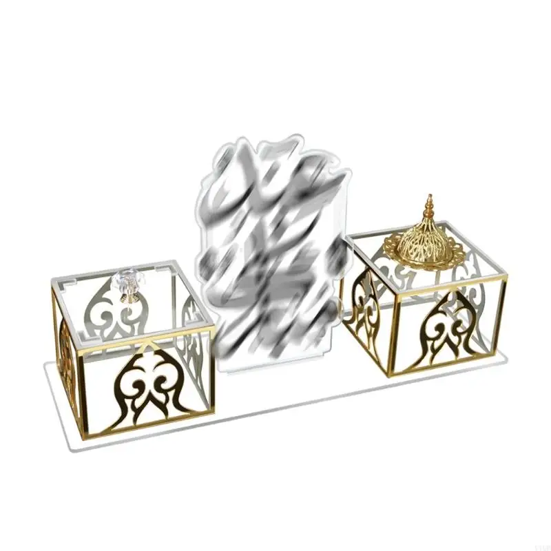 Elegant Middle Eastern Incenses Storage Rack Display Holder For Home Decors Enthusiasts And Aromatherapies Lovers