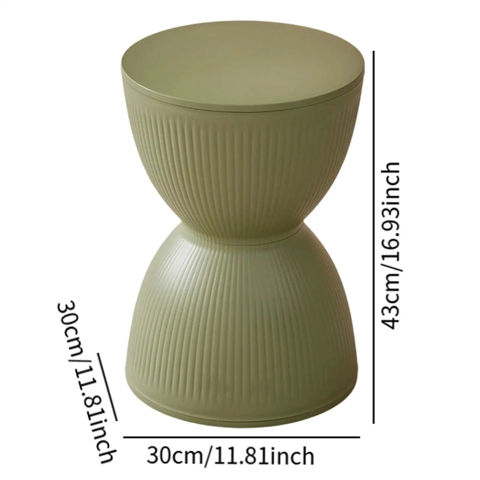 Nordic Small Round Foot Stool Multipurpose Seat Ottoman for Shoe Changing Bedside Sitting in Home Living Room Bedroom Entryway image 6