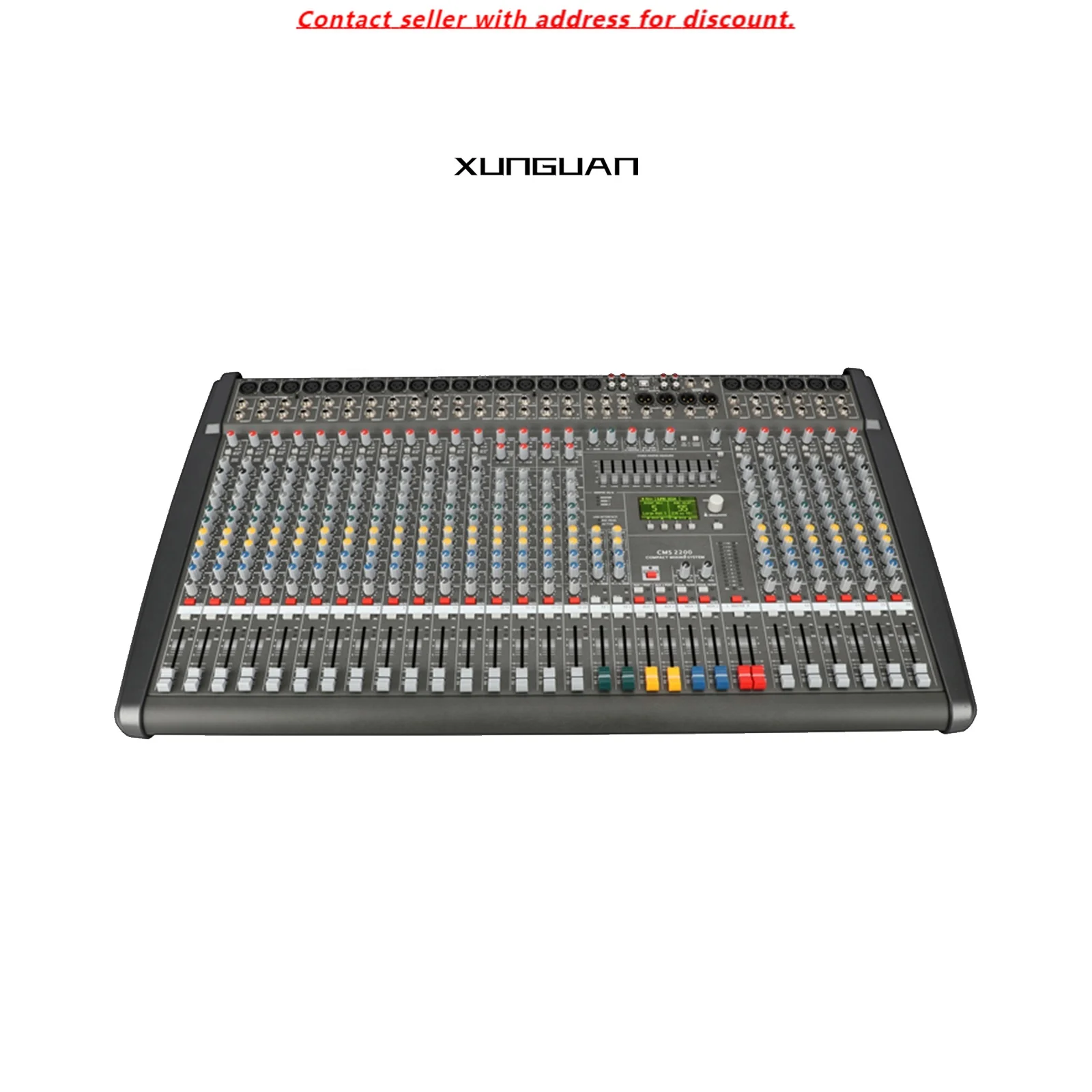 

PM2200-3 OEM 22 Channel Professional Audio Sound 2*1200W Power Mixer For Stage Performance