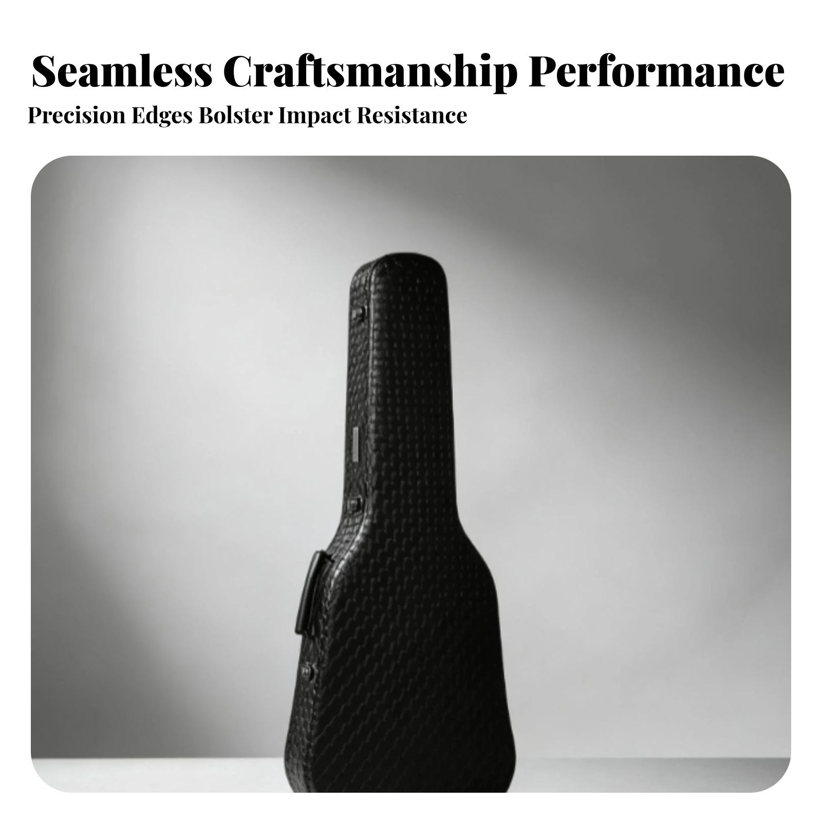 Electric Guitar Case with Shoulder Strap Impact-Resistant Guitar Case with Shoulder Straps Safeguarding Long-Lasting