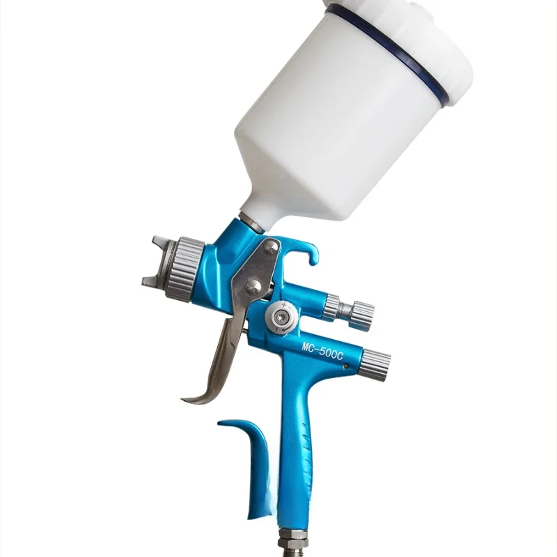 500C automotive sheet metal topcoat high atomization manual paint gun