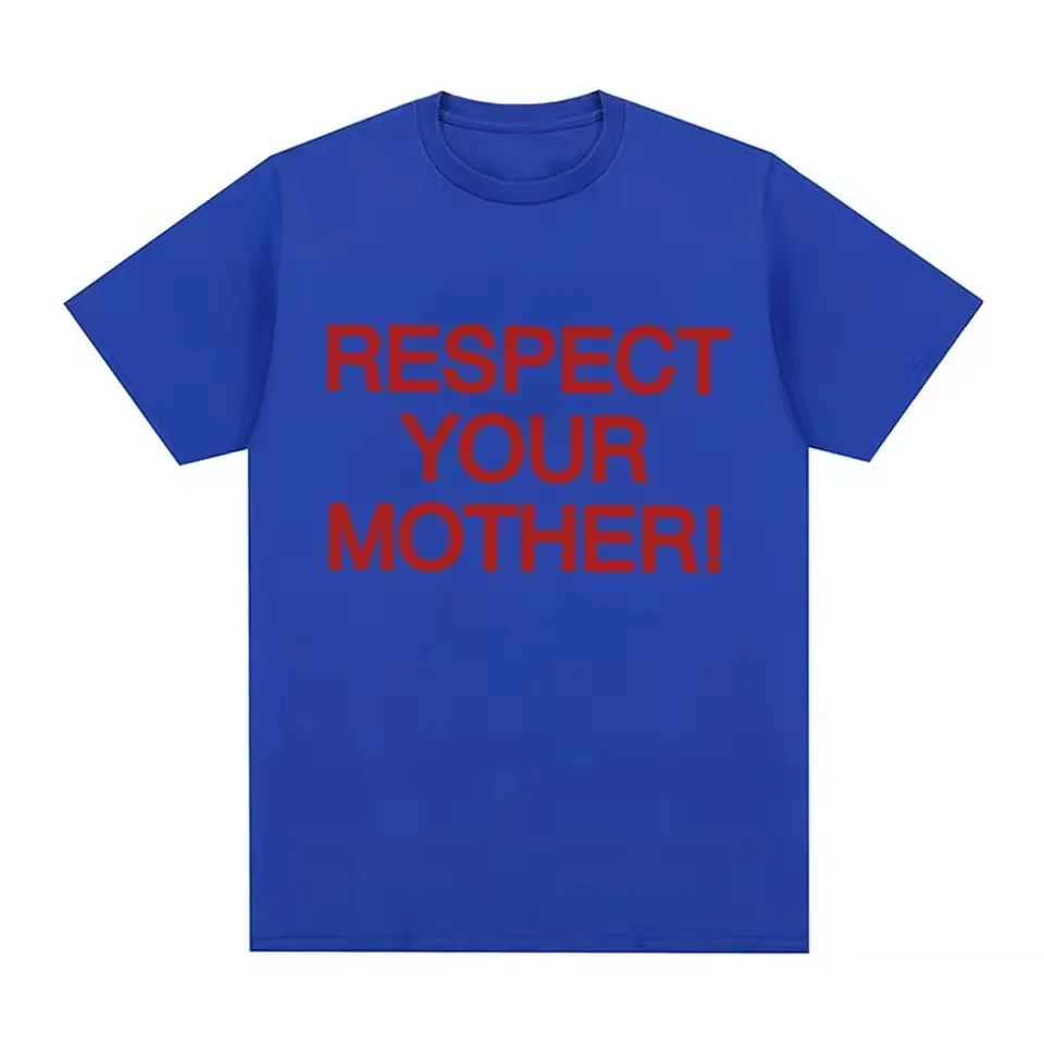 Y2k Casual Fans Tee Respect Your Mother Baby Harry Styles Together Together Tour T Shirt Men‘s Women's T-Shirt Print Tops Unisex