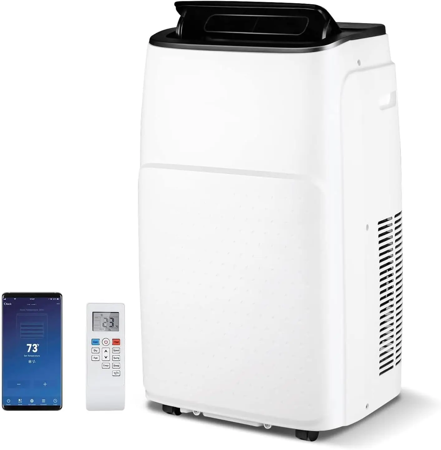 Portable Air Conditioner & Heater 13000 BTU, 4-in-1 Stand up AC Unit, Dehumidifier