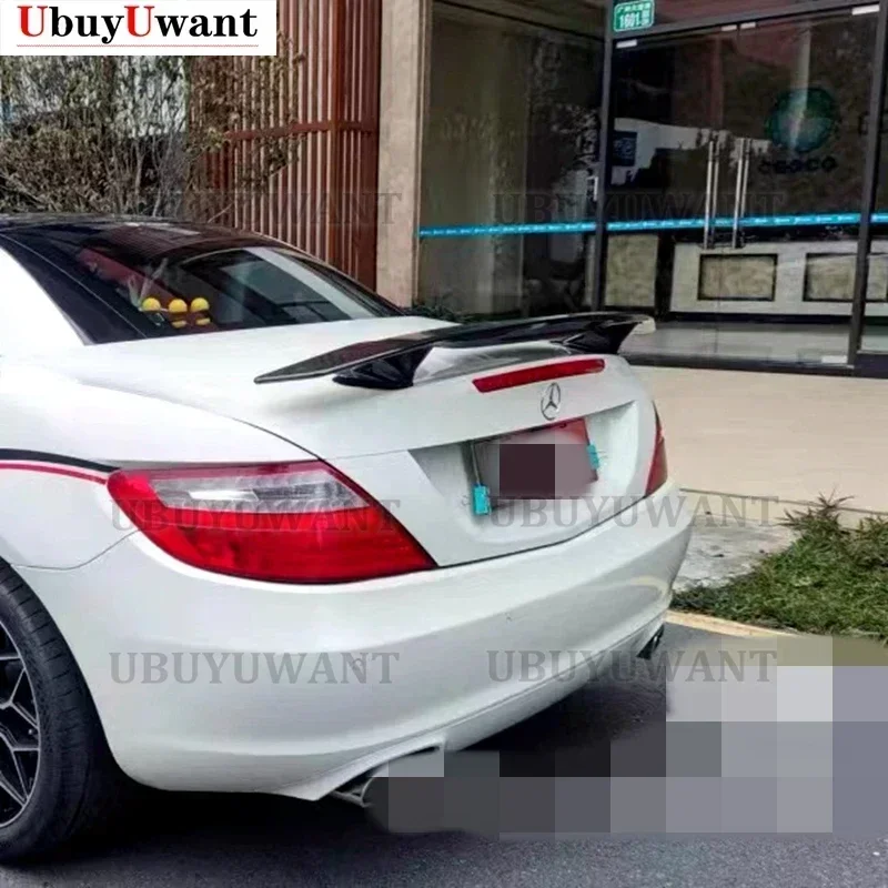 ABS Plastic Unpainted Rear Spoiler Wing FOR BenzR171 R172 for Benz SLK Class 2006- 2013 SLK200 SLK280 SLK300 SLK350