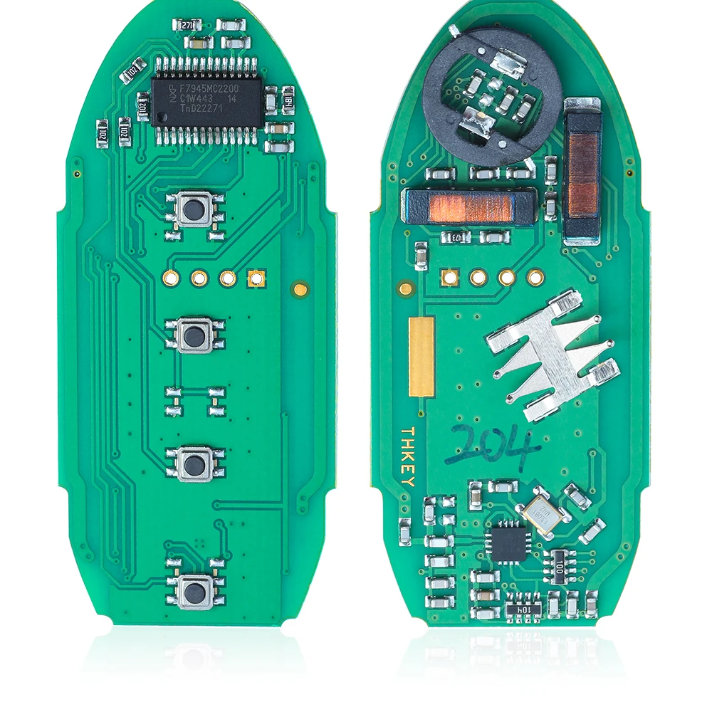 KEYECU S180144204 , KR5S18014420 433.92MHz 4A Chip Keyless Smart Remote Key Fob 4 Buttons for Infiniti Q50 Q60 2016 2017 2018