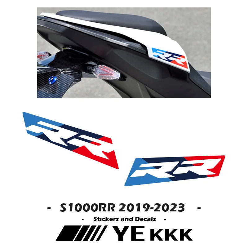 

For S1000RR 2023 Rear Seat Sticker Rear Hump Tail Sticker S1000RR 2023 Sticker Motorcycle Accessories Decal