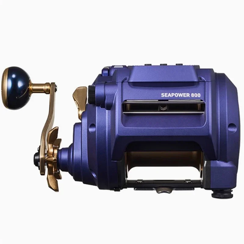 

Best Seapower 800 1200 High Quality Electric Fishing Reel Drag Power Deep Sea Saltwater Spinning Big Game Lake River Ocean