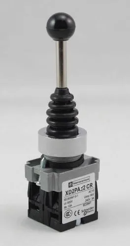 2 Position 2NO Locked Wobble Stick Switch 400V 6A 22mm Mounting hole XD2PA12CR