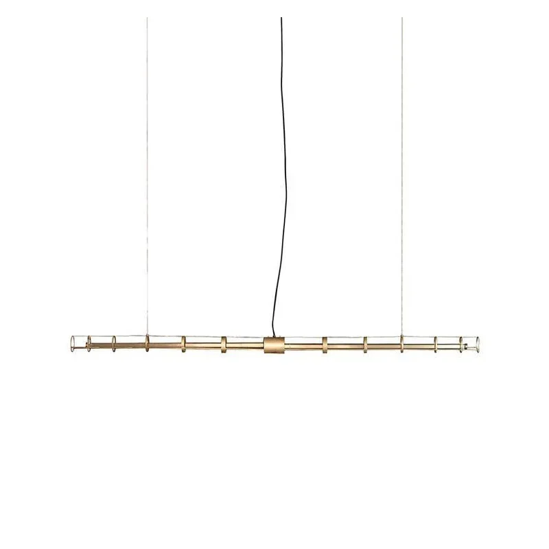 Modern Minimalist Strip Energy-saving Pendant Light Used for Living Room Dining Table Office Coffee Table Home Hanging Lighting