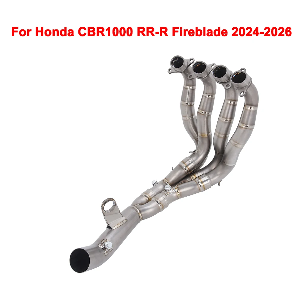 Slip On For Honda CBR1000 RR-R Fireblade 2024-2026 Motorcycle Full Exhaust Titanium Alloy Header Pipe Original Connection