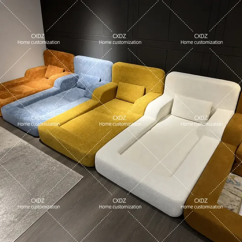 Foldable Compression Sofa Bed Glue Free Fabric Couch for Small Apartment Bedroom Living Room Space Saving Multi Functional