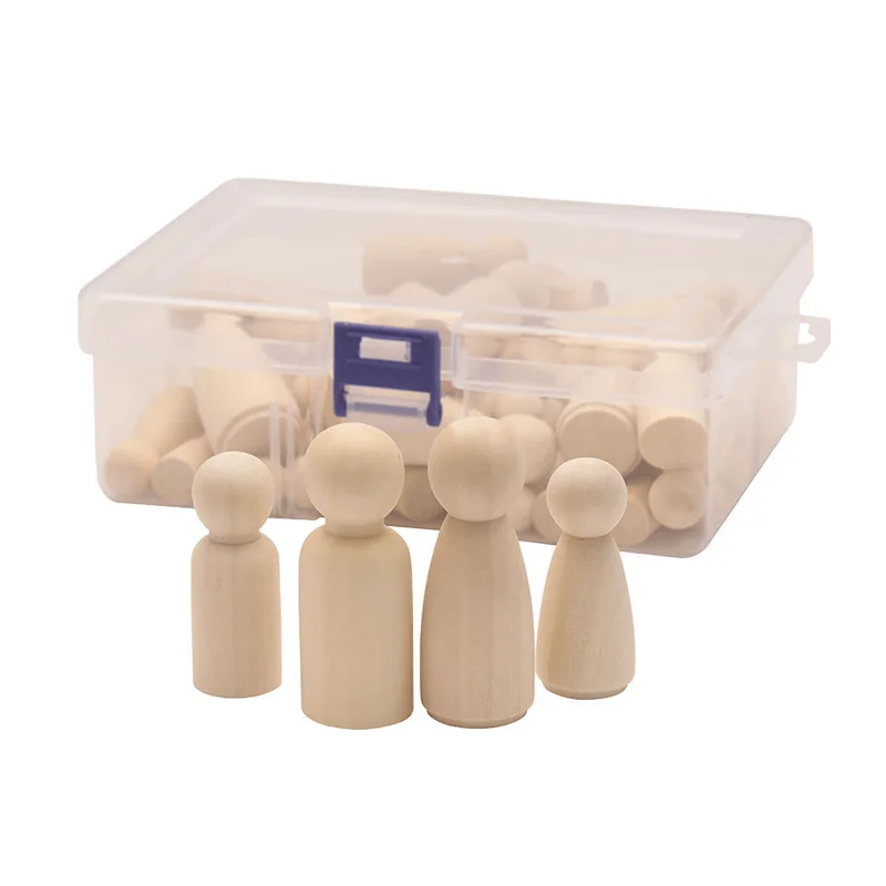 50Pcs Unfinished Wo…