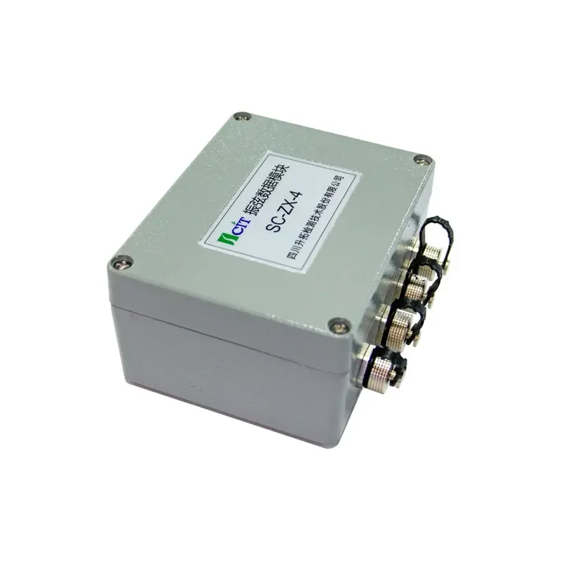 Vibrating Wire Data Acquisition Module High-Precision Sensor Reader with RS485 RTU Integrated Temp & Frequency Measurement