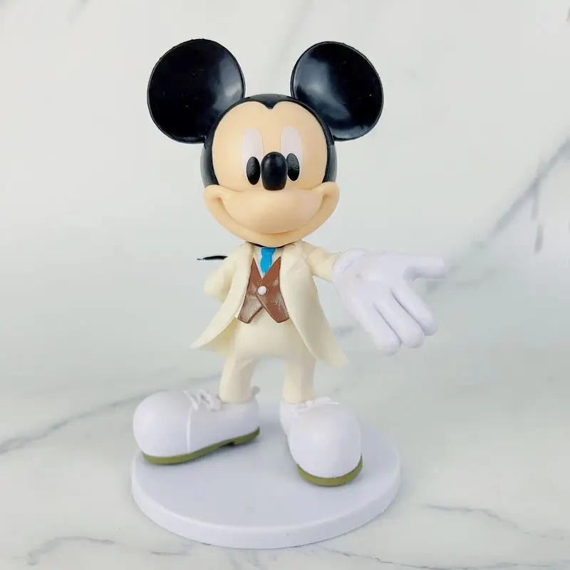 Anime Cartoon Topolino Minnie Action Figure Modello Giocattolo Proposta Decorazione di nozze Ornamento per auto Regalo di Natale per ragazzi e ragazze