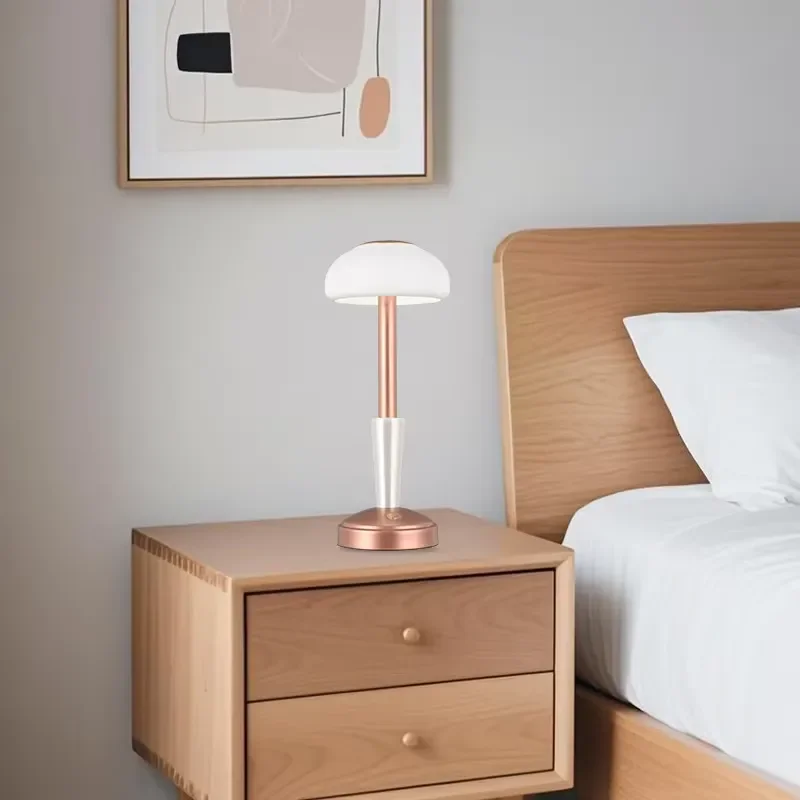 LED Desk Lamp for Living Room Study Bedside Home Office Decoration Night Light with Shade