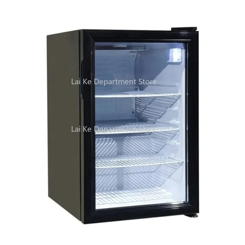 Glass Door Small Refrigerator Refrigerated Display Cabinet Mini Small Fridge