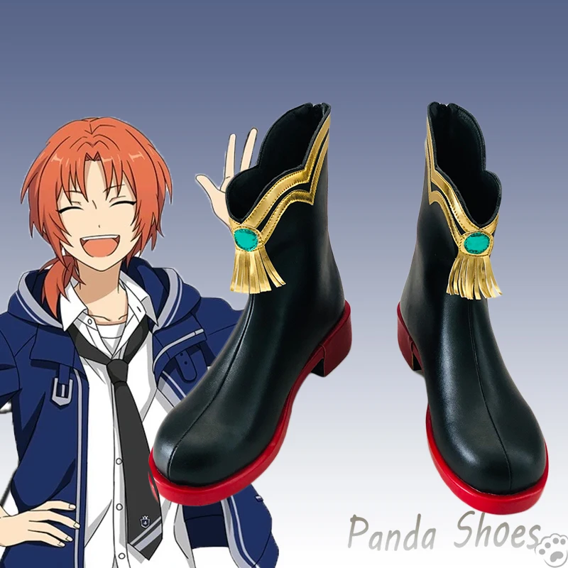 

Ensemble Stars Leo Cosplay Shoes Anime Game Cos Boots Knights Tsukinaga Leo Cosplay Costume Prop Shoes for Con Halloween Party