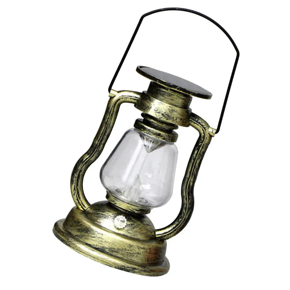 

1Pcs Retro Solar Lantern Vintage Handheld Decorative Lamp for Home Garden Wall Hanging Outdoor Yard Decoration Solar Light