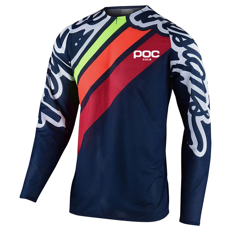 New Summer 2024 CULB POC Colorful Breathable Quick Drying Mountain Bike Motorcycle Off road Cycling Suit