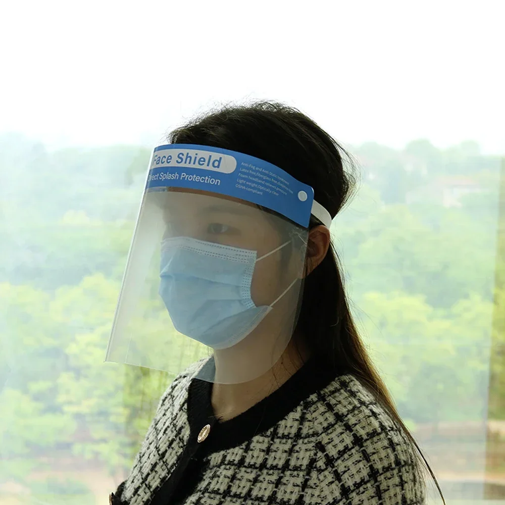 Dental Face Shield Protective Mask High-Definition Isolation Transparent Anti-Droplet Fog Eye Protection